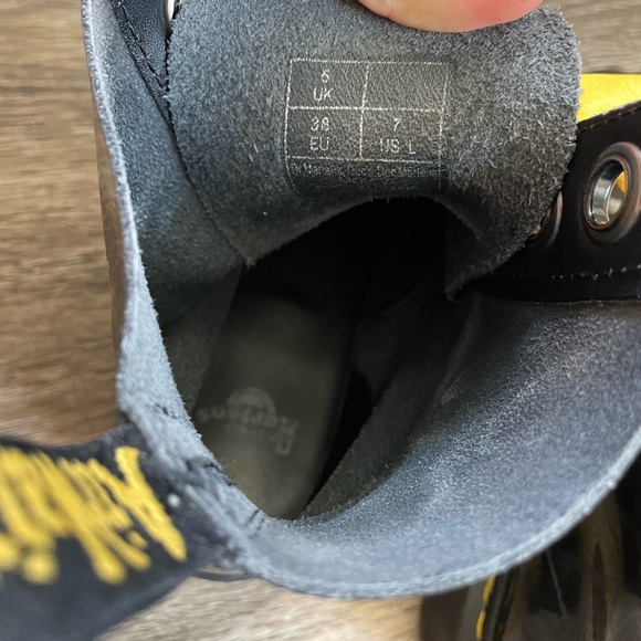 Dr. Martens Molly Platform Patent Leather Boots - Picture 4 of 9